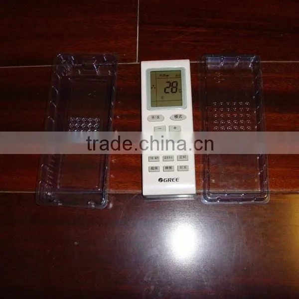 Clear PET Thermoforming Blister Tray Packaging for Remote Control photo-2
