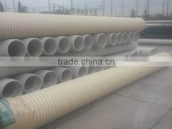 China Pvc Corrugated Drainage Pipe Factory photo-4