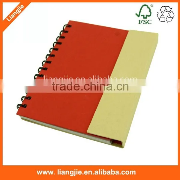 Kraft Cover Spiral Eco-friendly Notebook With Pen photo-5