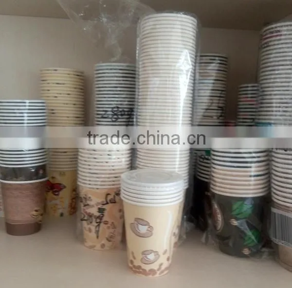 4 Color Print Cute Design Disposable Paper Cups With Factory Price photo-3