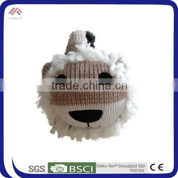 Winter Warm Knitting Lion Style Knitted Earmuffs photo-6