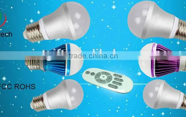 Newest Mi.light 2.4G RF LED Light Bulb With 4-channels Remote/led Bulb photo-3