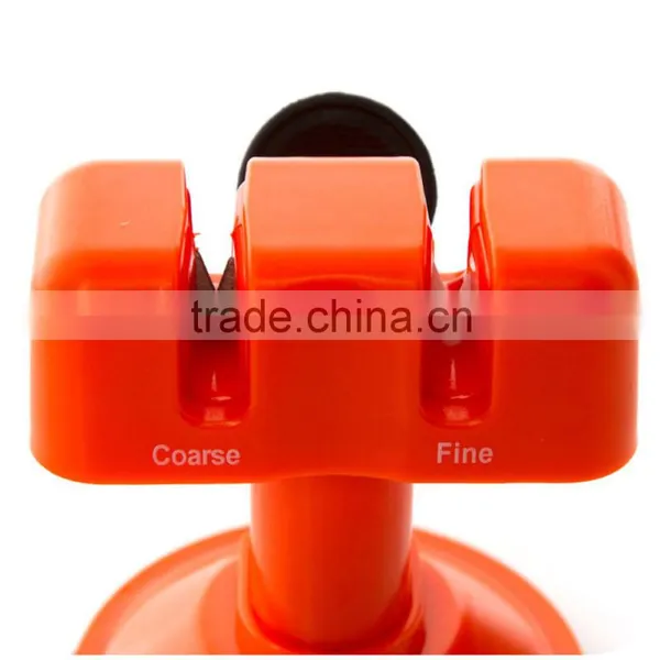 Knife Sharpener 2 Stage Manual Diamond Knife Sharpener With Suction Pad photo-5