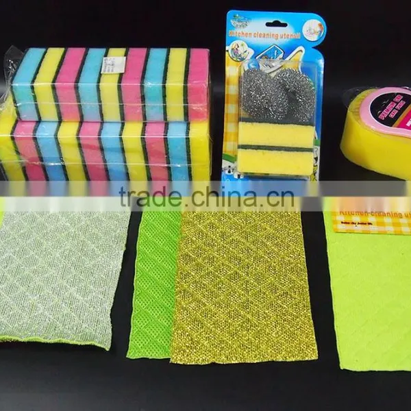 China Manufacturers 2016 New Scouring Pads Magic Kitchen Cleaning Sponge photo-3