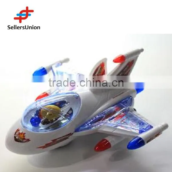 No.1 Yiwu Commission Agent Remote Control Electric Toy Car Motors Lower Price Good Quality Electronic Plane With Light 21*21*7CM
