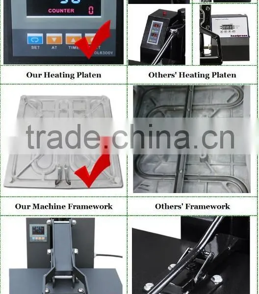 14 Years Manufacturer Digital T-shirt Heat Transfer Printing Machine With Drawer photo-4