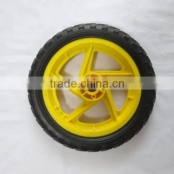 12"x 1.75" Small Plastic Stroller Bike Wheel photo-2