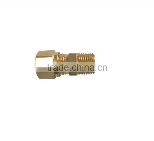 968 Male Connector,Air Brake Fittings for Nylon Tube,Brass Valve photo-2