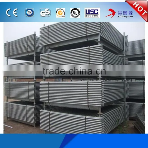 2017 China Good Quality Competitive Price Galvanized Pvc Coated Welded Type Temporary Fence Panel Online Hot Sale (factory) photo-4