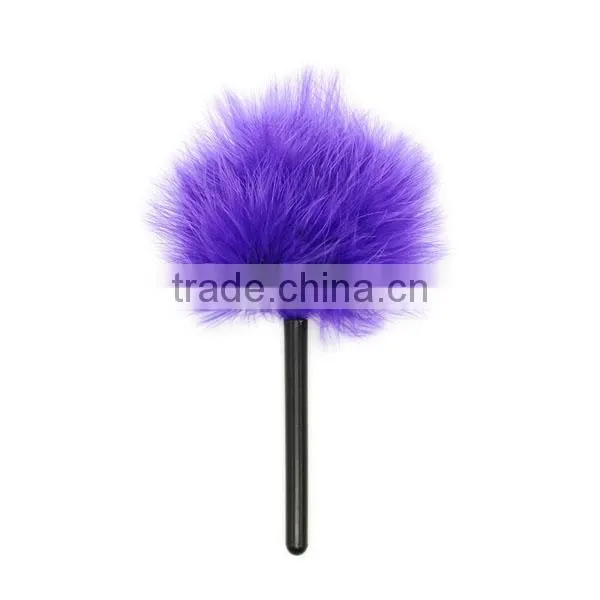Sex Feather Tickler for Sex Game Soft Sex Feather Tickle Sex Toy Feather Tickler Sex Feather Tickler With Soft Feather,purple photo-2