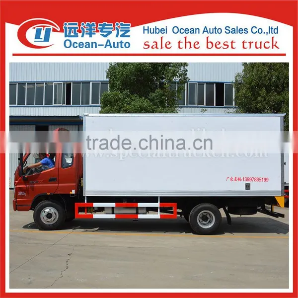 Foton New Condition 5TON Refrigerated Van Trucks for Sale photo-3