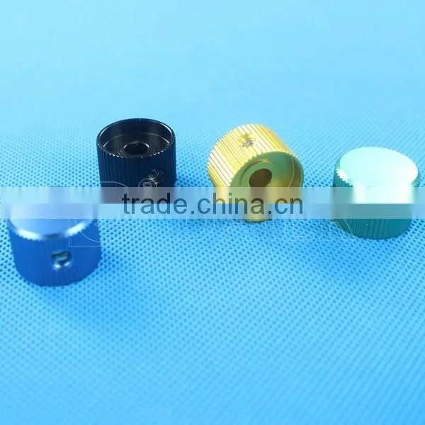 White Index Knurled Aluminium Knob, Potentiometer Knob, Rotary Switch Knob photo-2