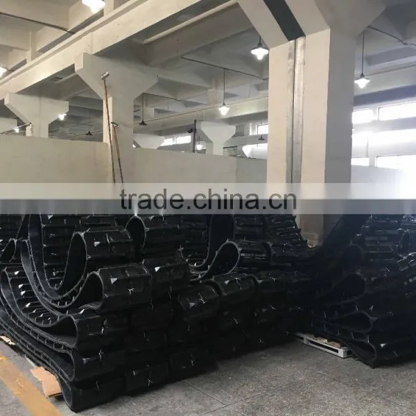 REPLACEMENT TRACK JIUYUN Rubber Track 500x92x78W for Bobcat ZX125 Mini Excavators photo-2
