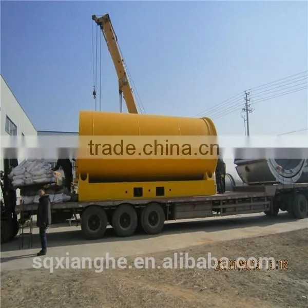 NEWEST 10 -15 Tons Vacumm Semi-continous Tyre Pyrolysis Machine photo-2