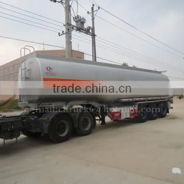 Price Promotion CLW 3 Axis 55m3 Fuel Trailer With FAW Tractor photo-3