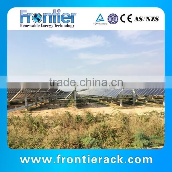 Hot Easy Installation Horizontal Single-axis Solar Tracking System photo-3