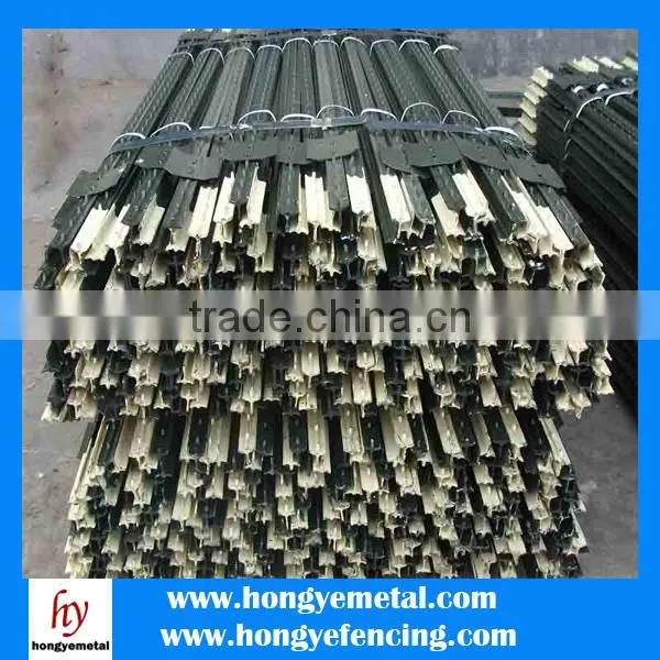 Black Painted Star Fence Post For Livestock Farm From Hongye Factory photo-2