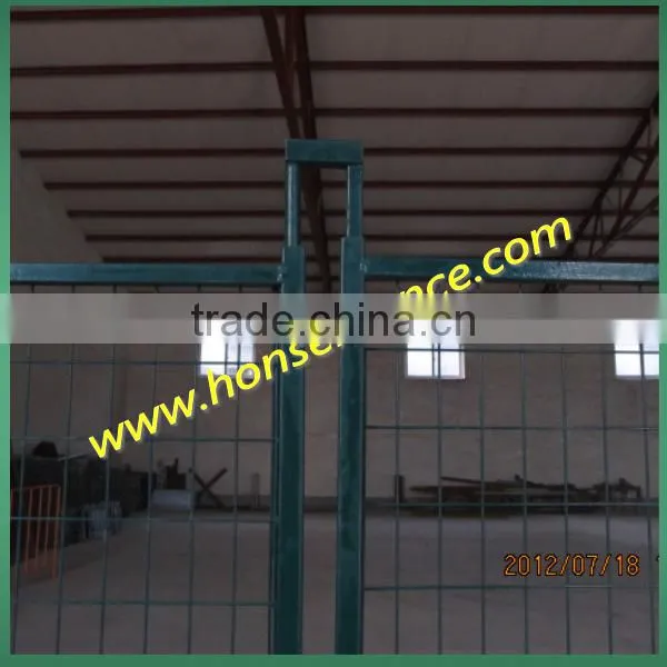 Anping Hongsheng Factory High Quality Galvanized Portable Welded Mesh Temporary Fence Panel Hot Sale For Construction Site photo-4