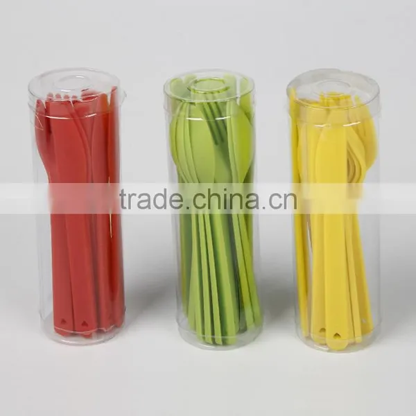 Take Away Restaurant Cutlery Disposable Knife Fork Spoon Set photo-3