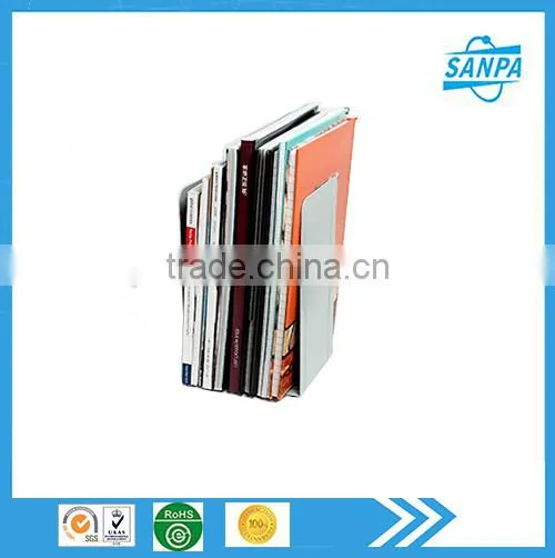 Modern L Shape Portable Book Display Stands/Bookends