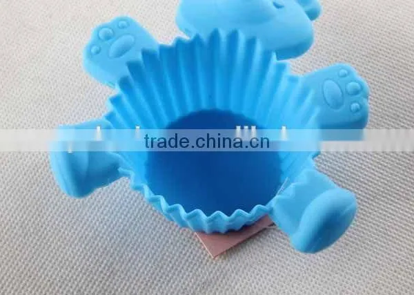 Bear Design Silicone Bakeware/ Mini Cake Mold photo-3