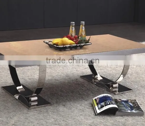 C8026 Living Room Marble Center Table Set for Home Using photo-2