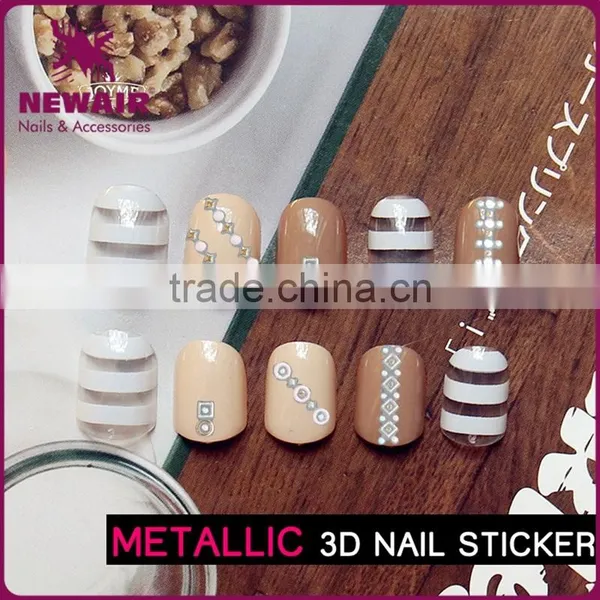 New Air Hot Selling Self-adhesive Metallic Nail Sticker Nail Art Sticker Sticker for Nail Art photo-3