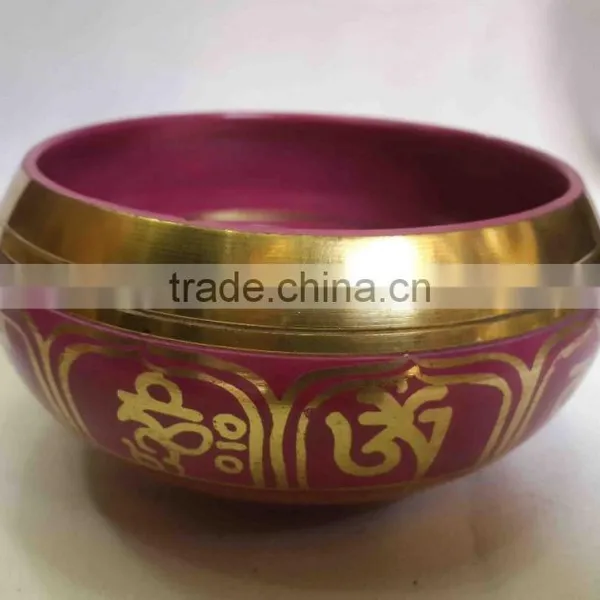 Best Selling Symbolic Colored Tibetan Meditation Healing Singing Bowl photo-5