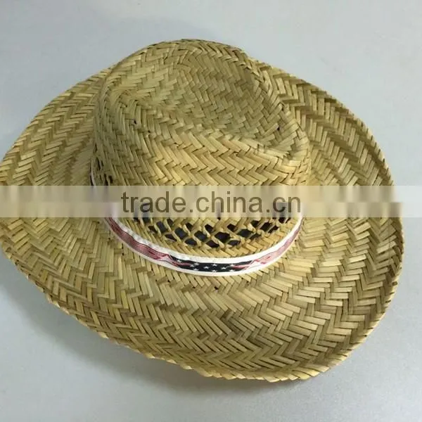 Summer Fashion Bowknot Outdoor Sunshade Straw Hats Dongguan Factory photo-2