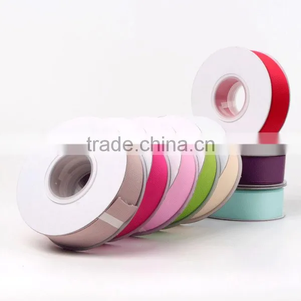 Cheap Wholesale Polyester 1" High Quality Striped Grosgrain Wire Edged Ribbon photo-4