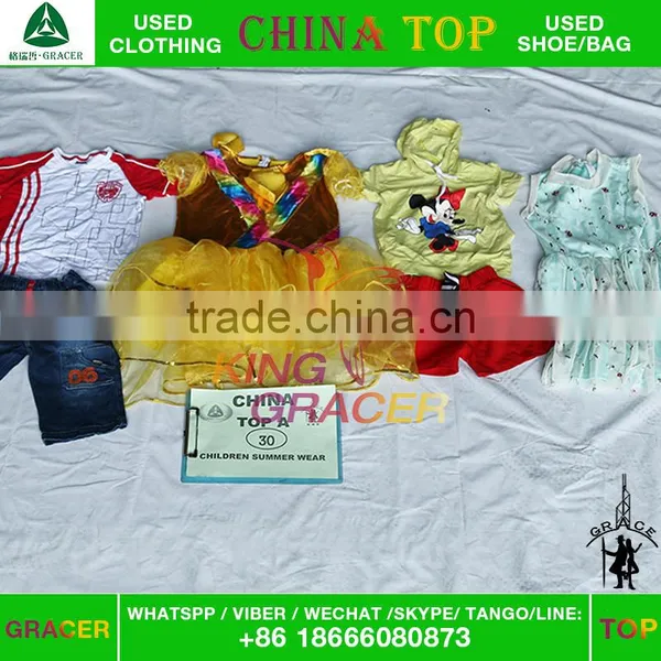 Credential Summer Children Clothing Import Used Clothes Bales In Kg For Sale photo-2