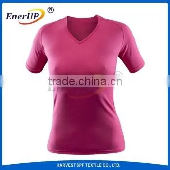 Colorful Custom Wool Thermal T-shirt photo-3