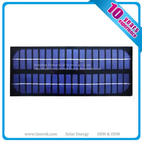 Portable 5W Solar Panel Multi-functional Car Battery Charger