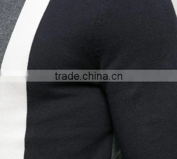 Men's Costume Slim Fitted Zip up Sweatshirt Without Hood photo-4