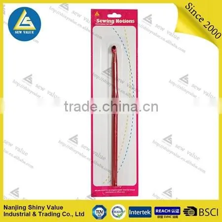 Single Headed Hook Aluminium Anodized Earring Shape Crochet Hook Comes in Set photo-6
