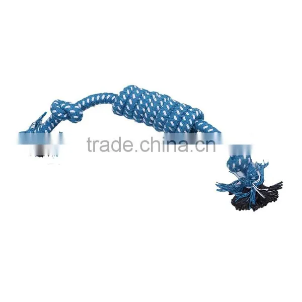 Cotton Pet Products Chew Molar Knot Toy Durable Blue photo-3