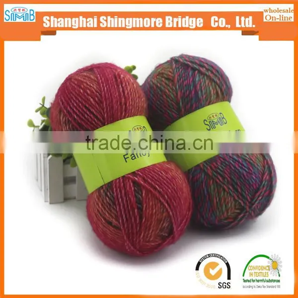 China Suppliers Supply High Quality Air Yarn, 1/2.2Nm Acrylic Polyester Blend Yarn With Cheap Price, Hand Knitting Yarn for Hat photo-4