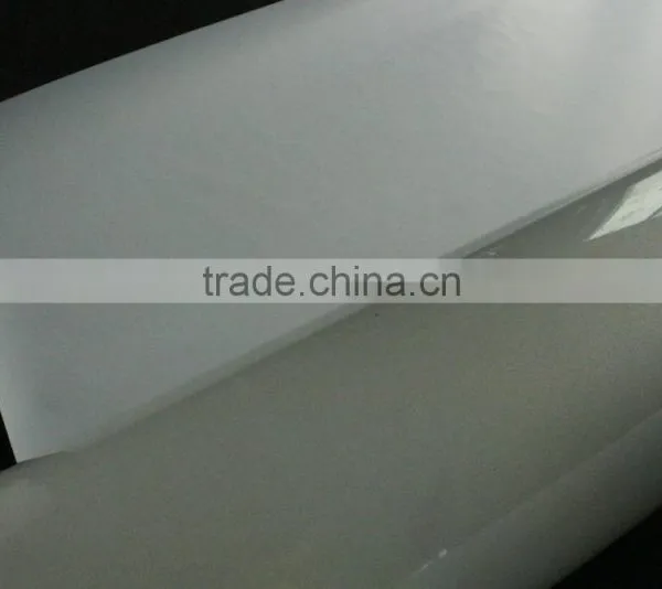 Manufacture for Silver Silk Screen Printing Hot Melt Glue Backside Reflective Film for Logo photo-4