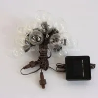 SOLAR STRING LIGHT-Solar G40 LED String Light 20ct photo-2