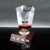 Acrylic Oil Drop Trophy For Souvenir Gift