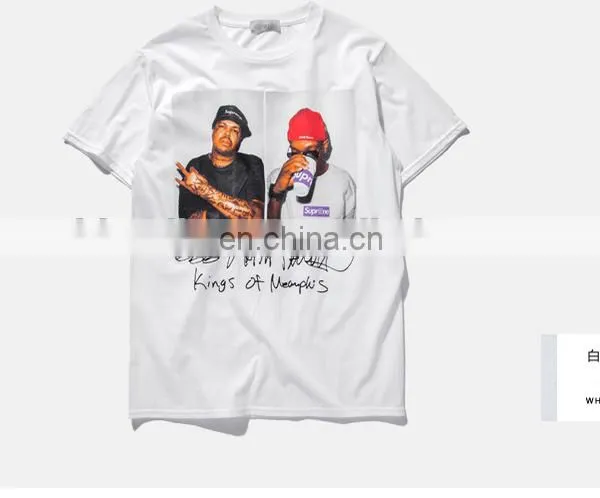 Wholesale Printing Cotton T Shirts Selection Summer Men 100 Cotton T-shirts photo-5