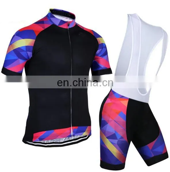 New Sportswear Sublimation Printed Cycling Jersey Dry Fit Boy Team Bib Shorts Customized Design photo-3
