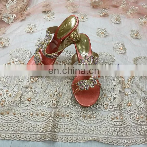 High Quality Latest Design Wedding Shoes for Bride photo-2