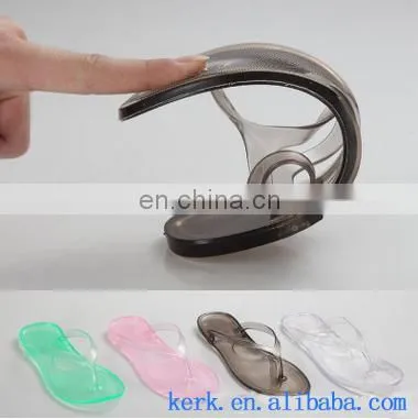Best Summer Beach Slipper Crystal Candy Color Slipper for Womem