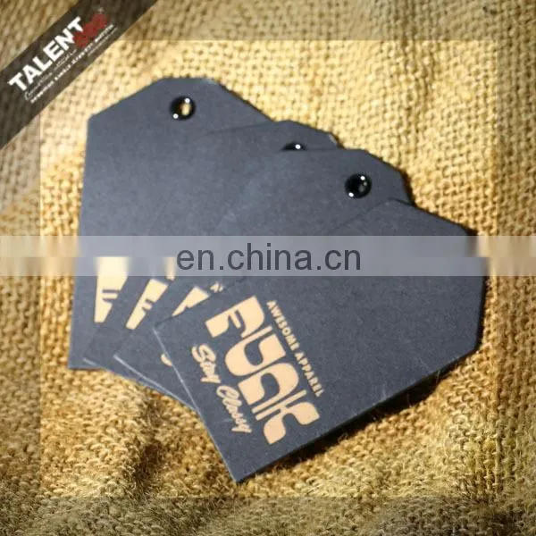 Custom Attractive Designs Casual Jeans Paper Hang Tags for Apparel Garment photo-5