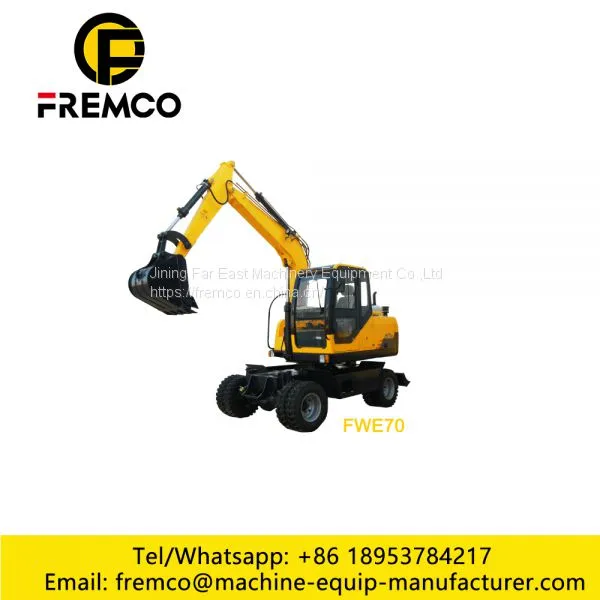 FWE70 Small Wheel Excavator 7.0 Tons photo-3