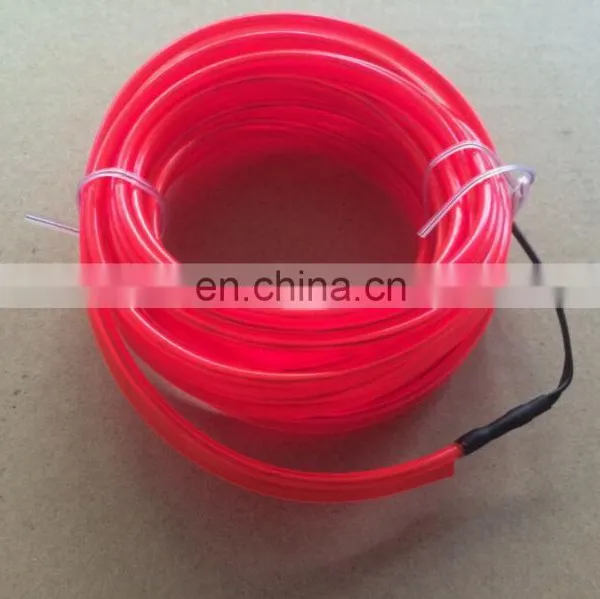 Car EL Wire With Belt Sound Active Flashing Kit Set photo-2