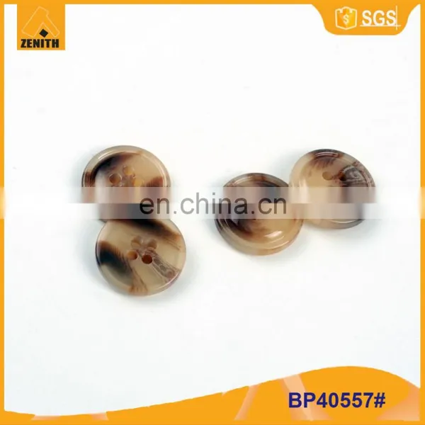 Polyester Button Resin Button for Shirt BP40557 photo-3