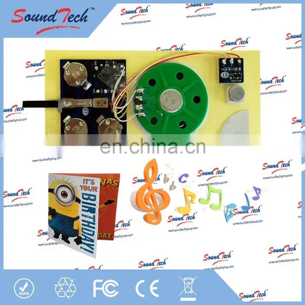 Music Greeting Card Sound Chip photo-4