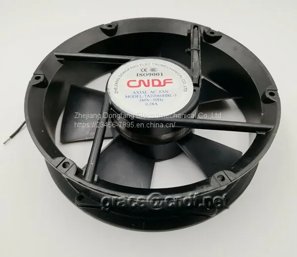 CNDF Long Working Life 220x220x60mm With 2 Years Warranty CE Factory Production ac Cooling Fan TA22060HBL-2